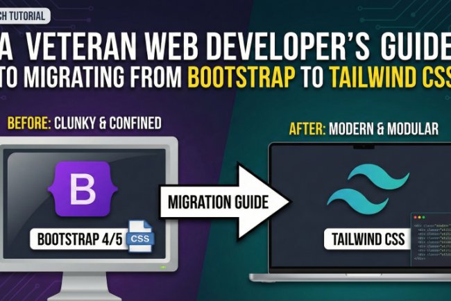 A Veteran Web Developer's Guide to Migrating from Bootstrap to Tailwind CSS