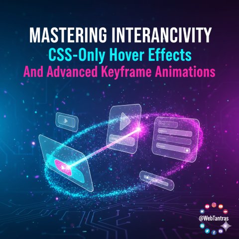 Mastering Interactivity: CSS-Only Hover Effects and Advanced Keyframe Animations